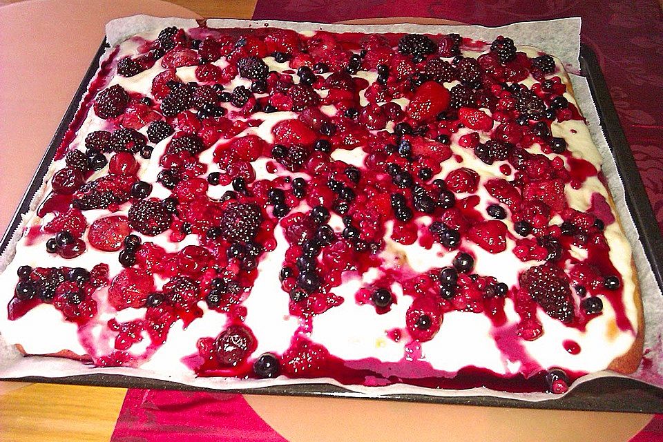 Roter Schneewittchen - Kuchen