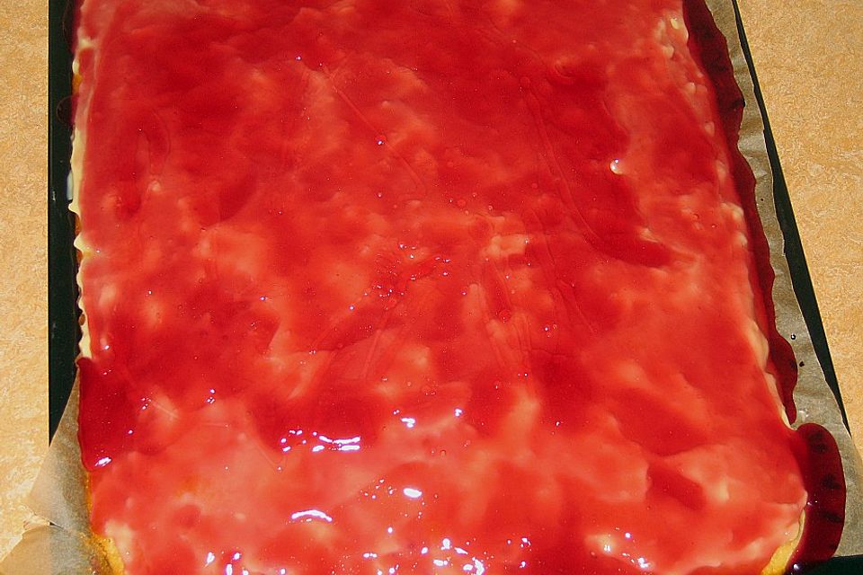 Roter Schneewittchen - Kuchen