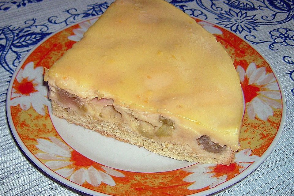 Rhabarberkuchen - Blech à la Marion