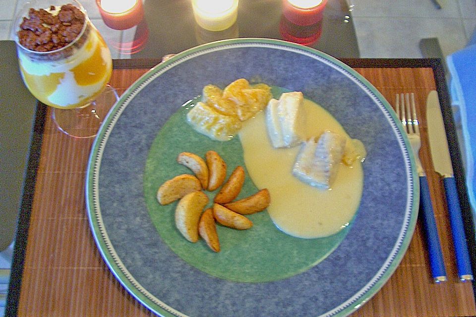 Meerrettich - Orangen Sauce