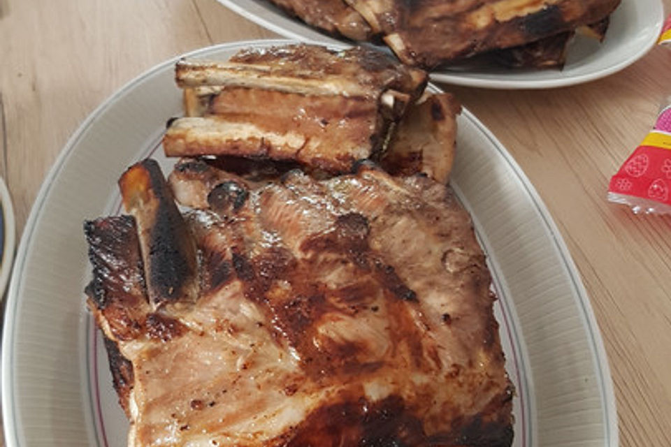 Exotische Spareribs vom Grill