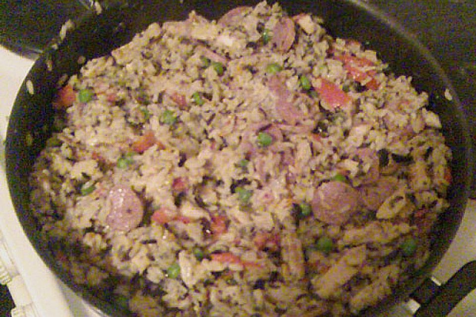 Arroz com frango