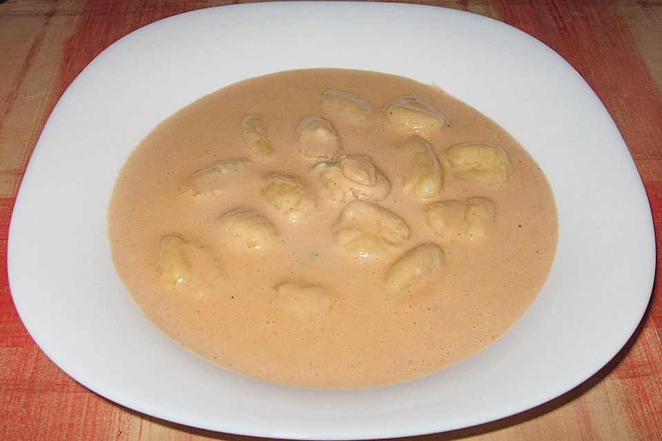 Gnocchi in rosa Gorgonzolasauce