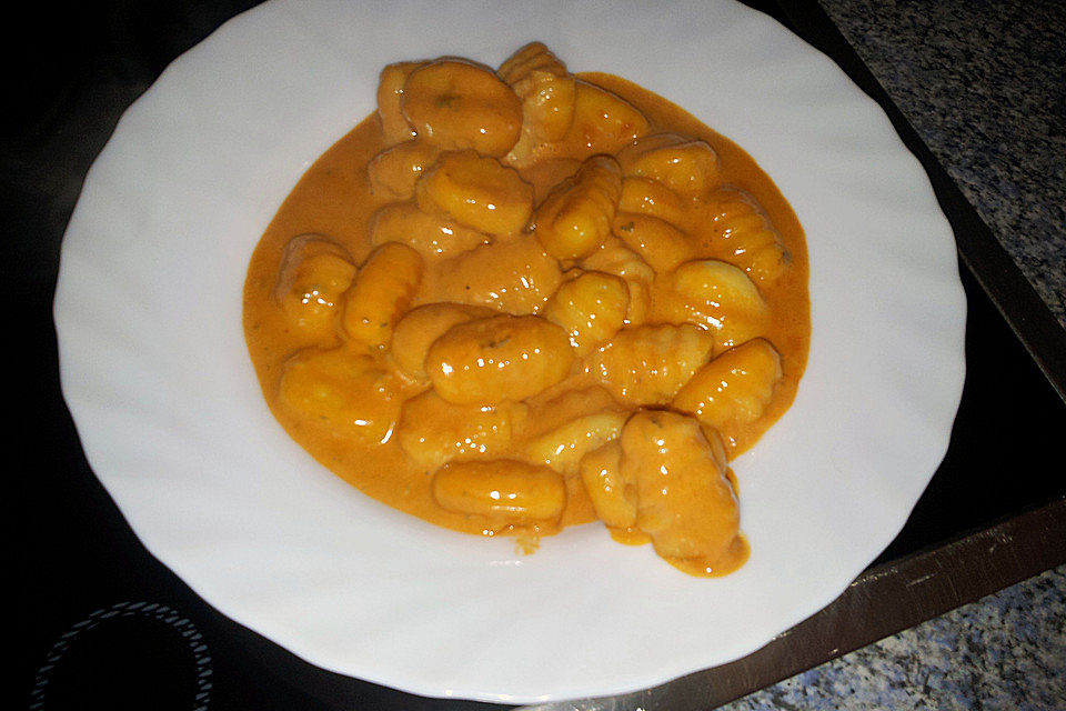 Gnocchi in rosa Gorgonzolasauce