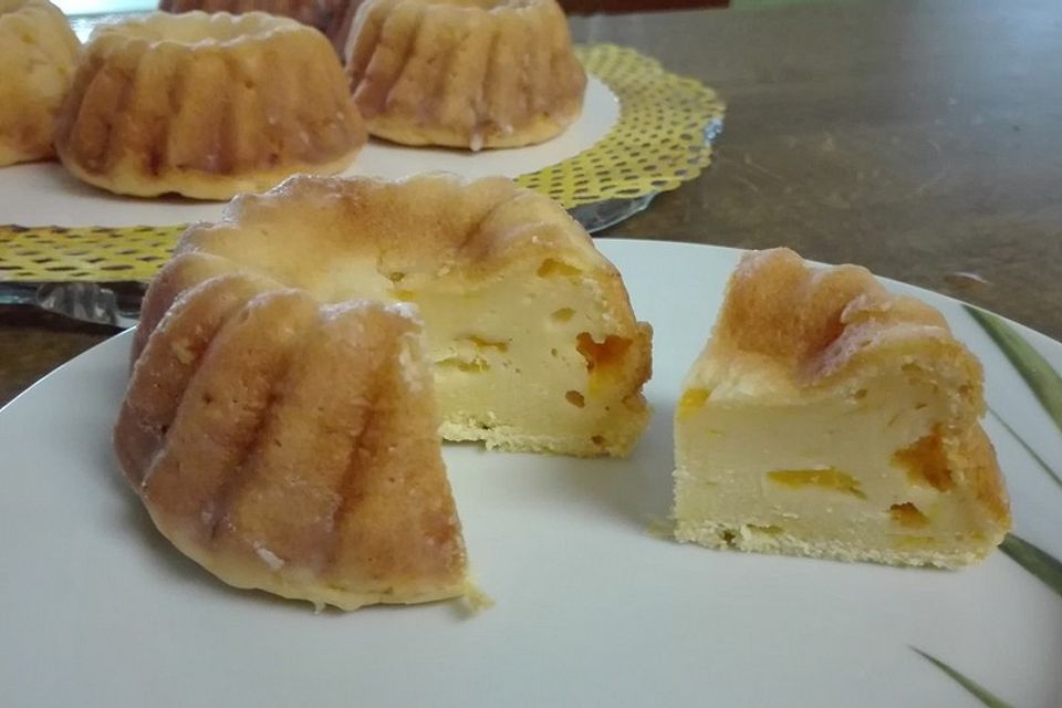 Rührkuchen mit Quark und Mandarinen