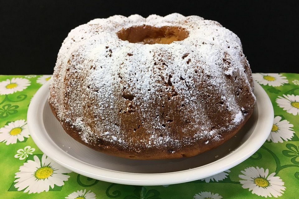 Rührkuchen mit Quark und Mandarinen