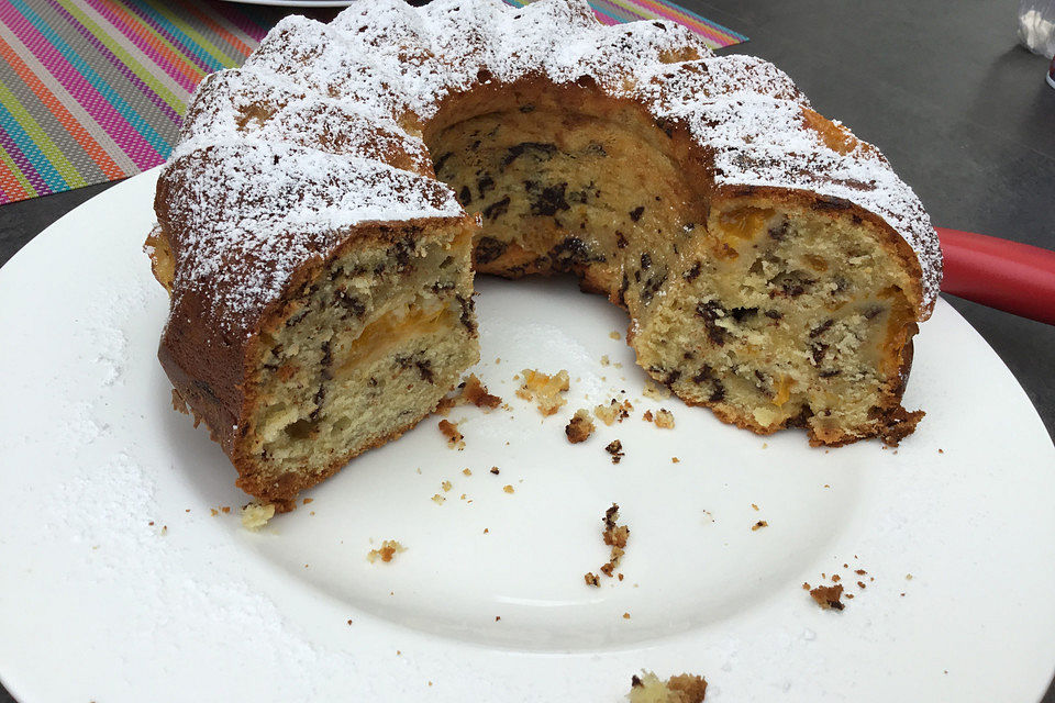 Rührkuchen mit Quark und Mandarinen