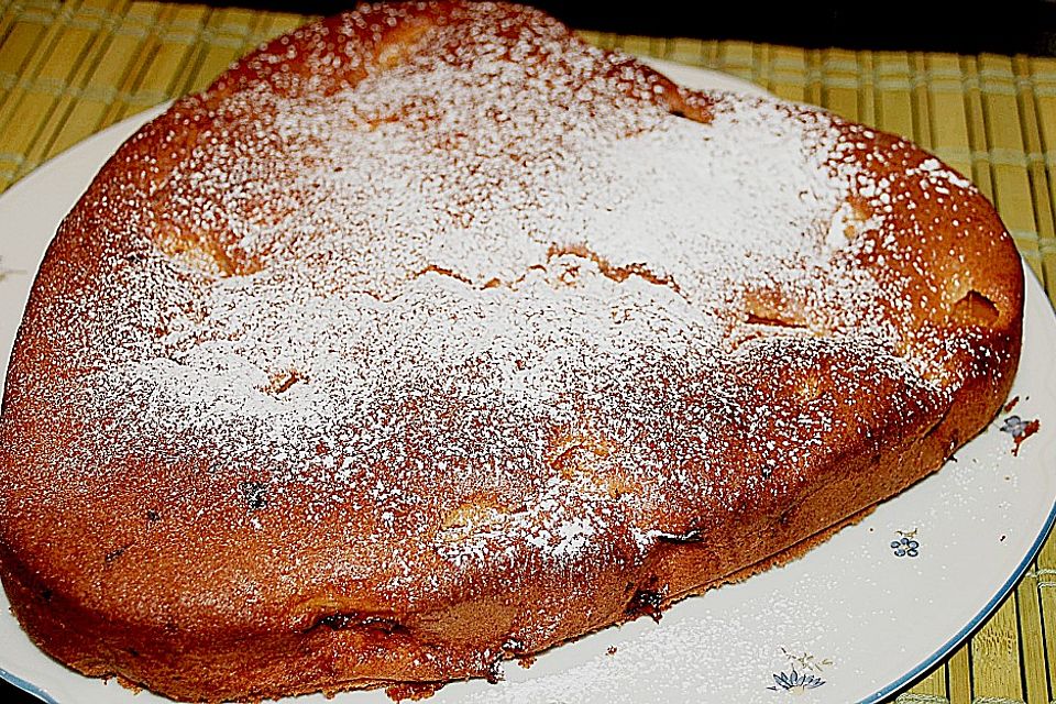 Rührkuchen mit Quark und Mandarinen