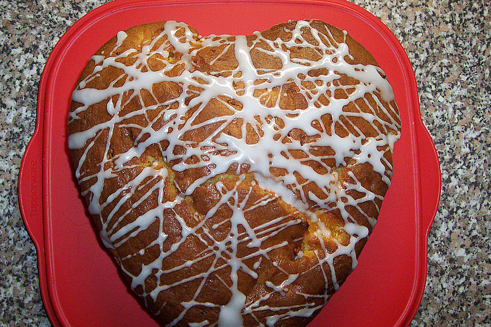 Rührkuchen mit Quark und Mandarinen