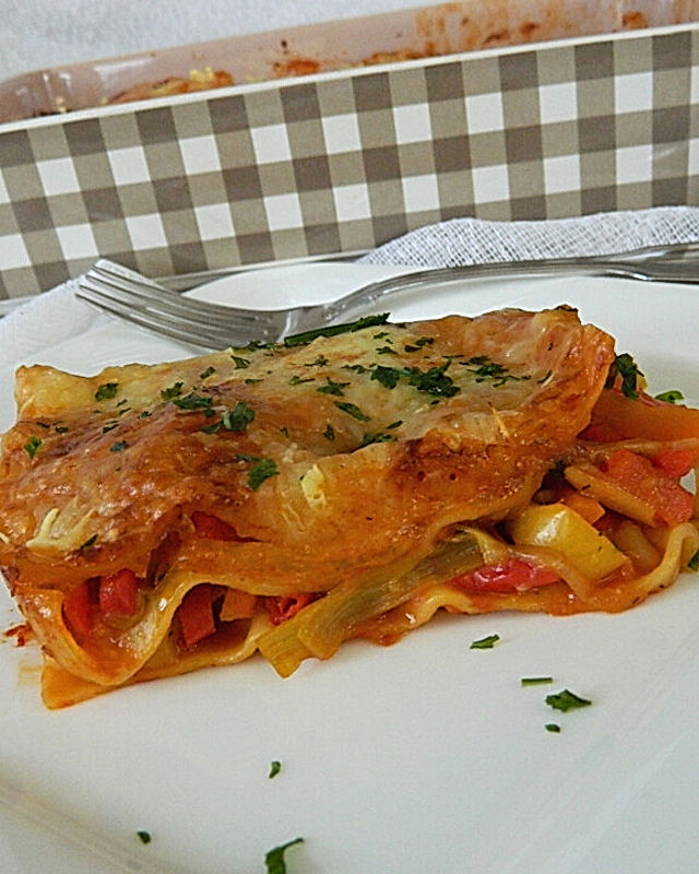 Gemüse - Lasagne