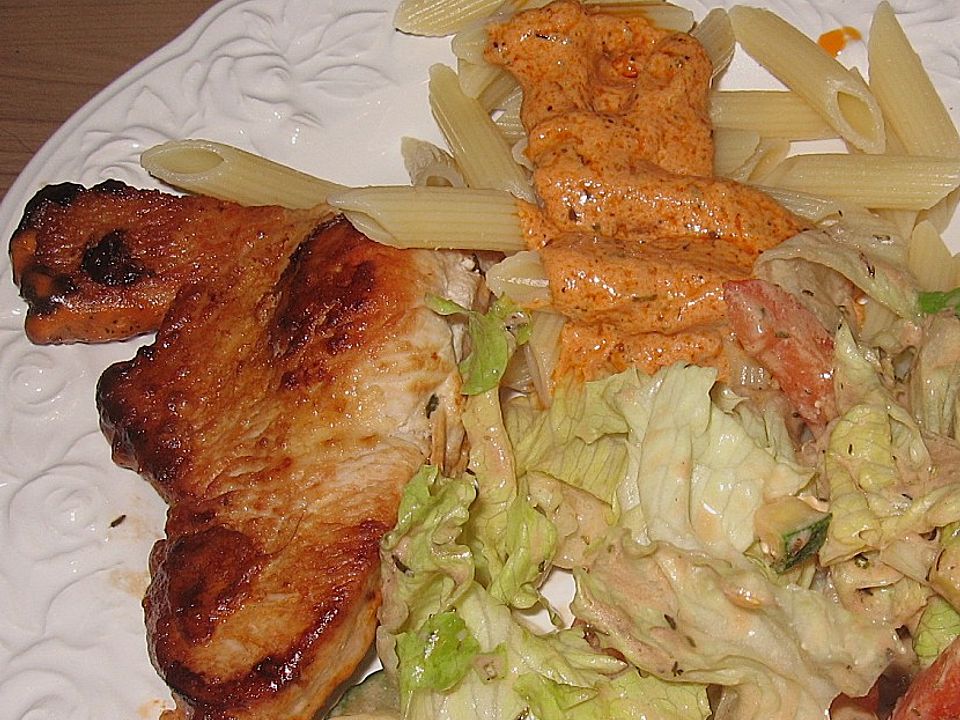 Provenzalische gefüllte Putenschnitzel von feuermohn| Chefkoch