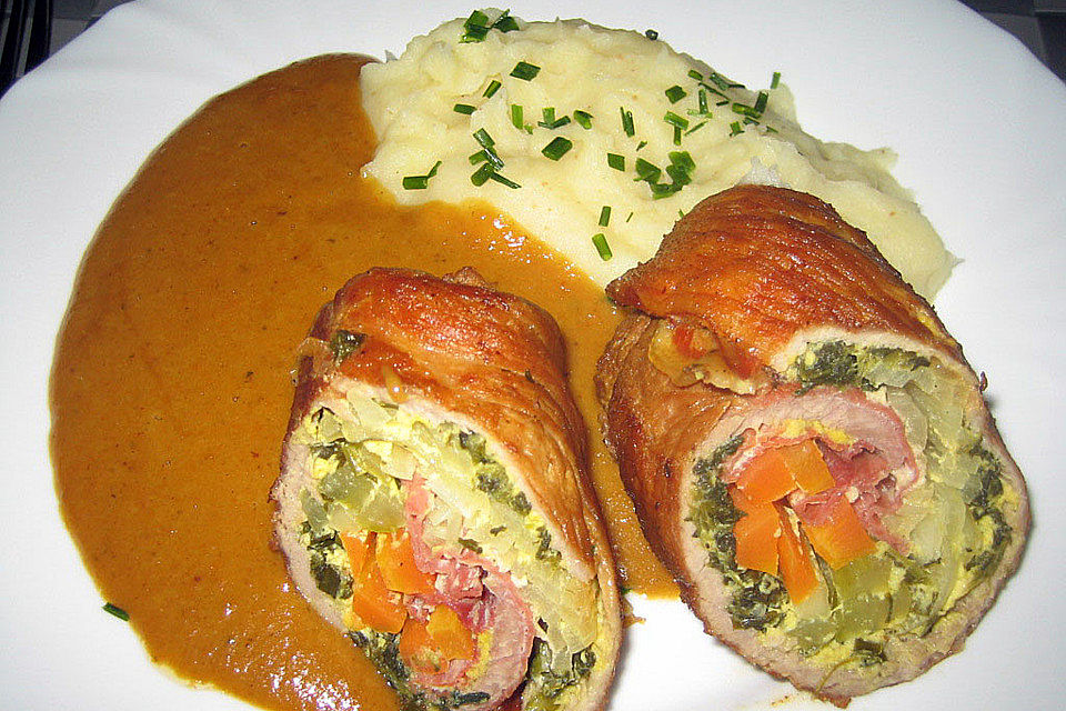 Fränkische Schweinsrouladen Fränkische Schweinsrouladen