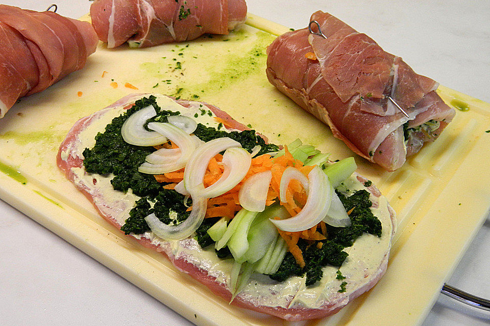 Fränkische Schweinsrouladen Fränkische Schweinsrouladen