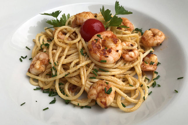 Nudeln mit Scampi von simone2| Chefkoch