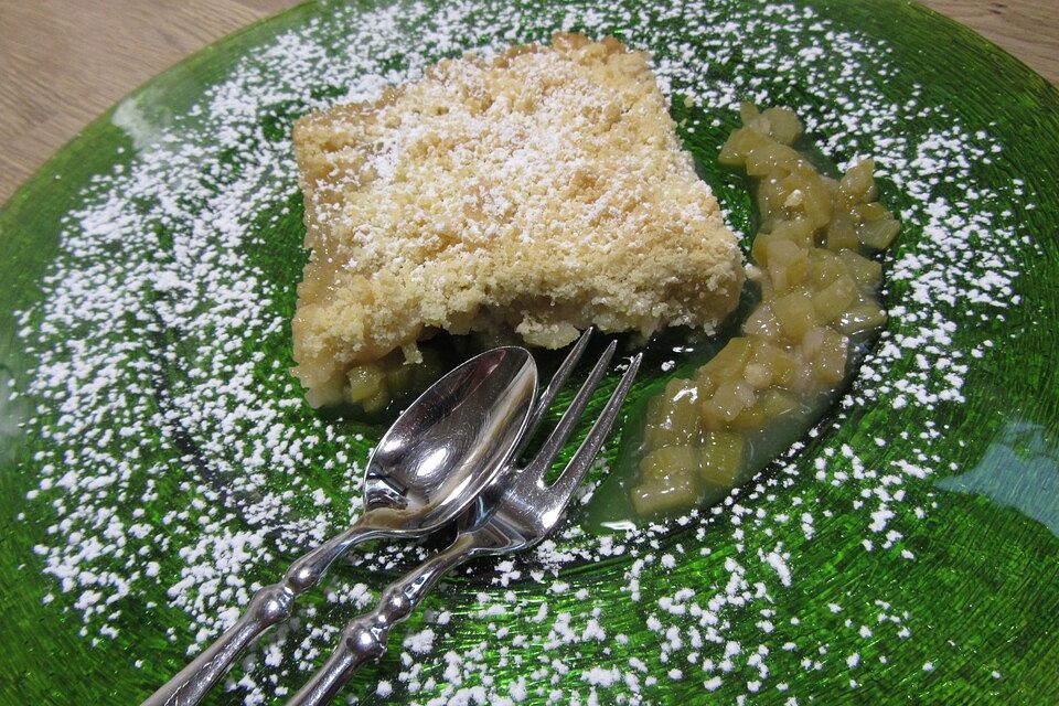 Rhubarb Crumble Rhubarb Crumble