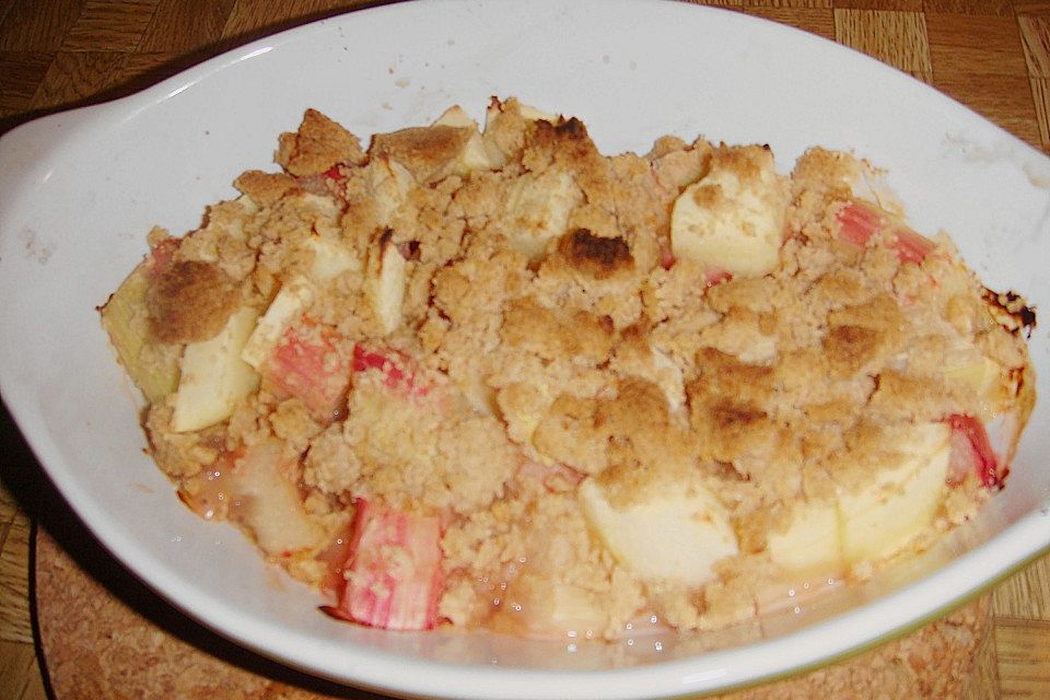 Rhubarb Crumble Rhubarb Crumble