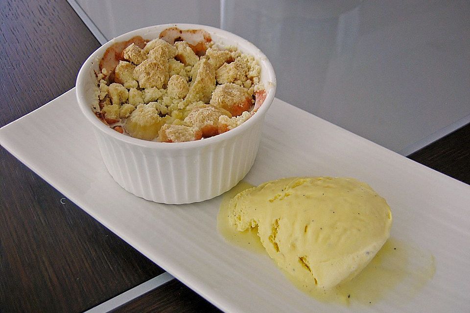 Rhubarb Crumble Rhubarb Crumble