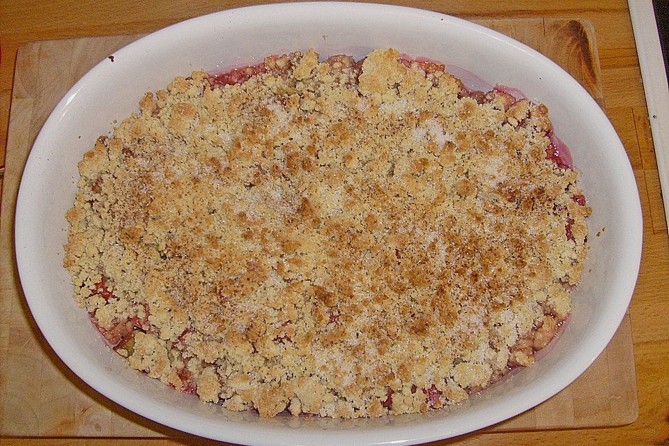 Rhubarb Crumble Rhubarb Crumble