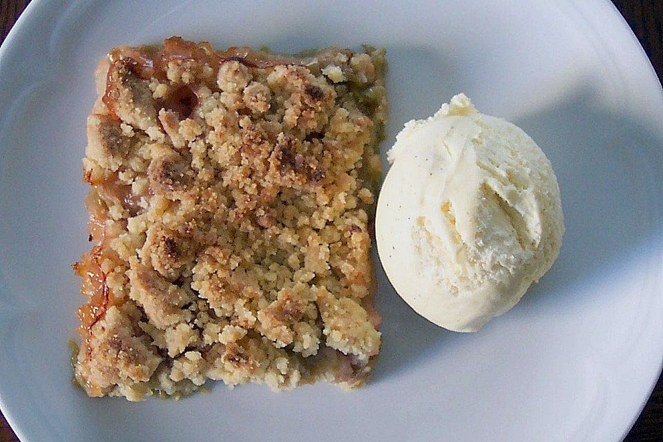 Rhubarb Crumble Rhubarb Crumble