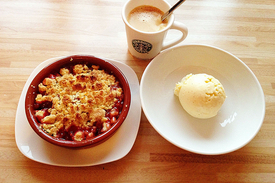 Rhubarb Crumble Rhubarb Crumble