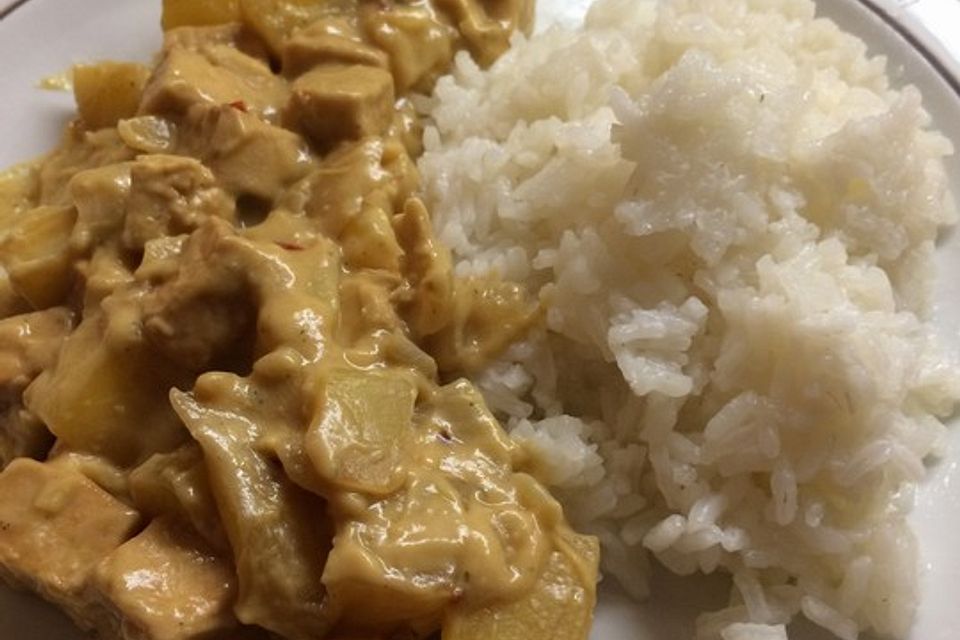 Tofu - Mango - Curry