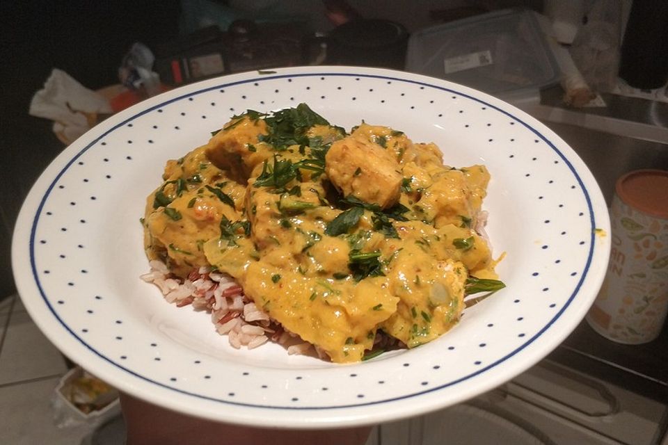 Tofu - Mango - Curry