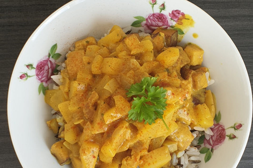 Tofu - Mango - Curry