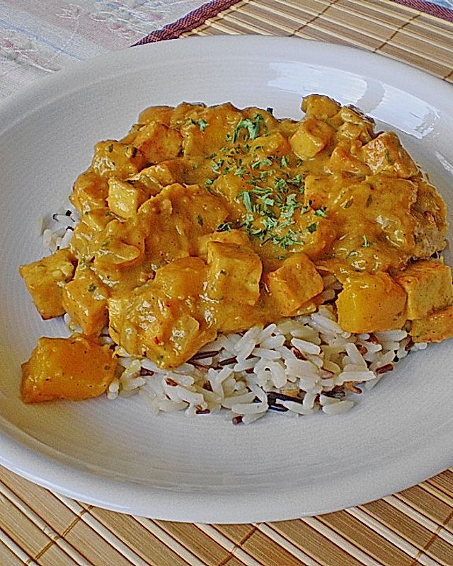 Tofu - Mango - Curry