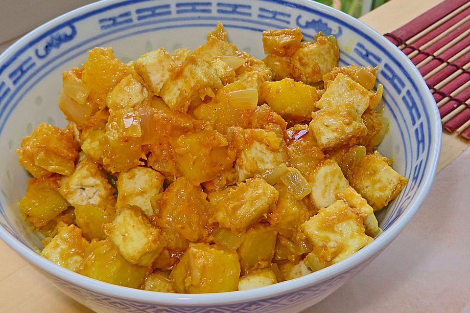 Tofu - Mango - Curry