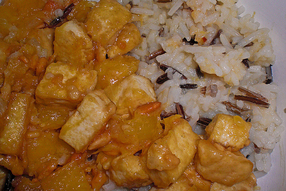 Tofu - Mango - Curry