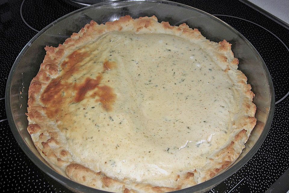 Kräuterquark - Quiche