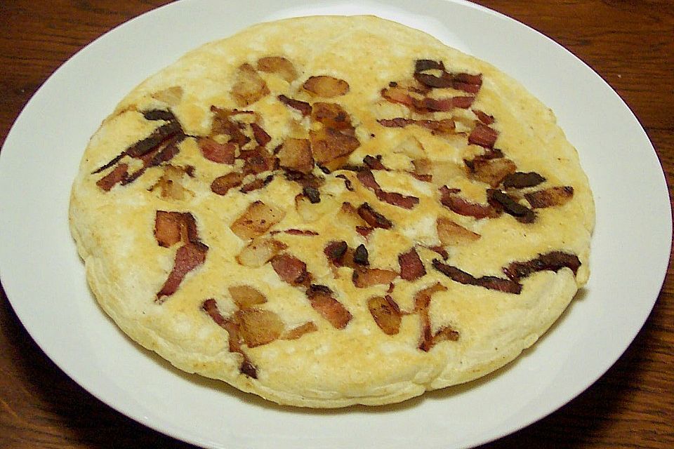 Apfel-Speck-Pfannkuchen