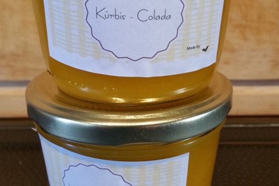 Kürbis - Colada - Marmelade