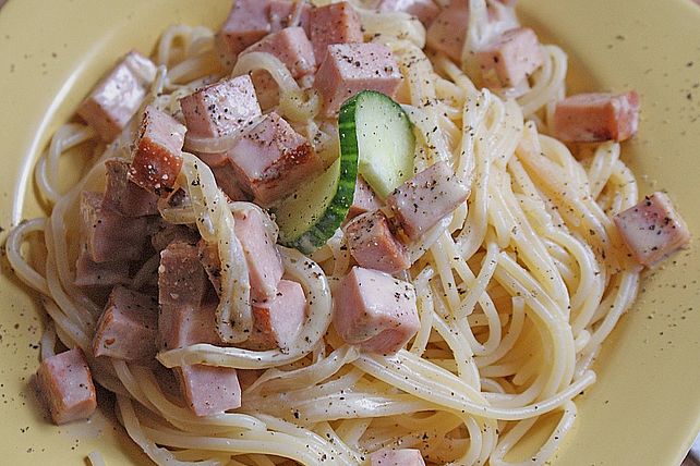 Spaghetti nach bayerischer Art von kleineSchildy| Chefkoch