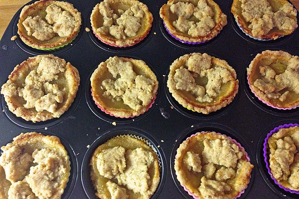 Apfel – Streusel – Muffins a la Feuermohn