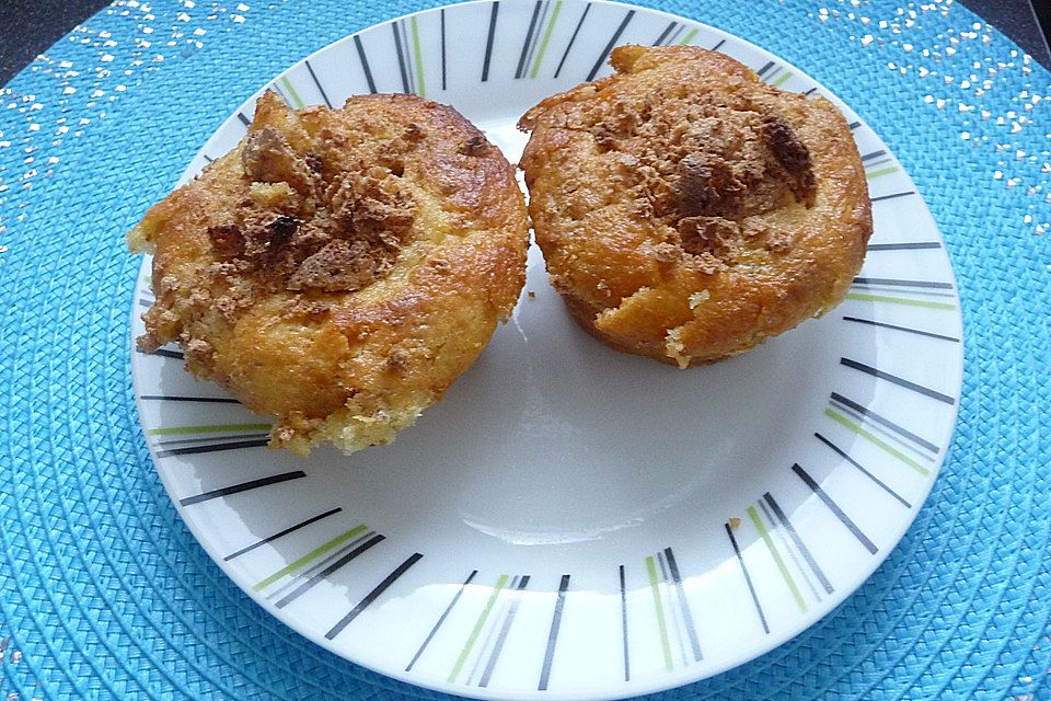 Apfel – Streusel – Muffins a la Feuermohn