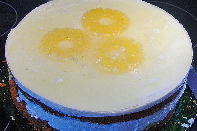 Ananas - Mohn - Zitronen - Torte von floo| Chefkoch