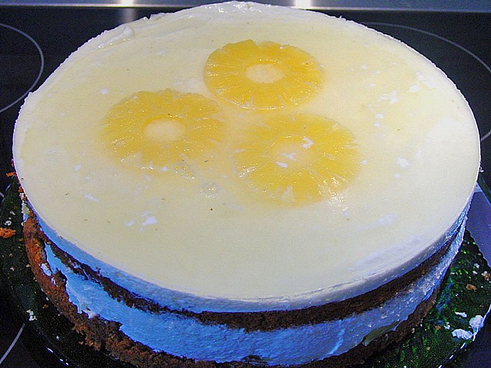 Ananas - Mohn - Zitronen - Torte von floo | Chefkoch