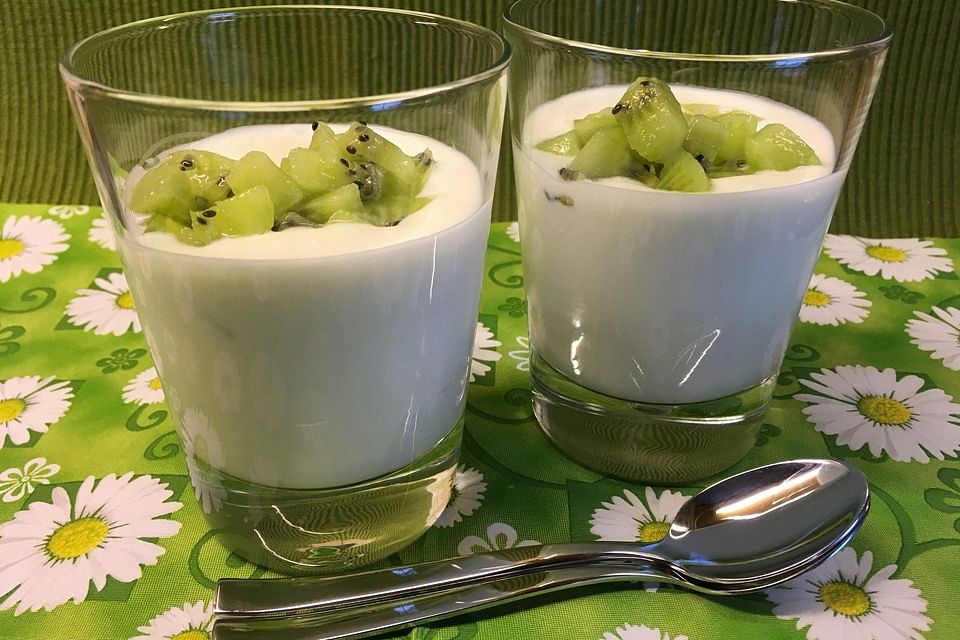 Obst - Sahne - Joghurt