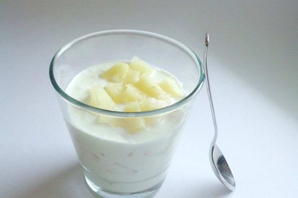 Obst - Sahne - Joghurt