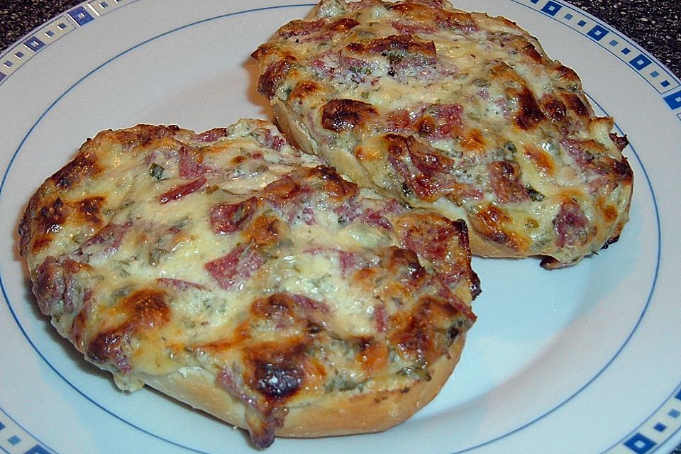 Pizza Brötchen