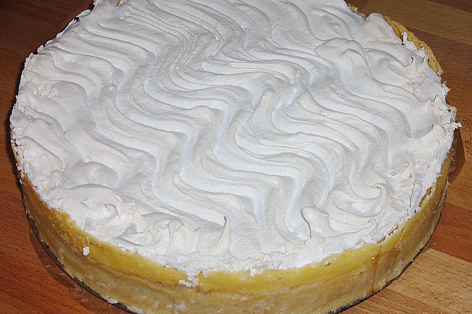 Citrus - Rahmkuchen mit Baiser