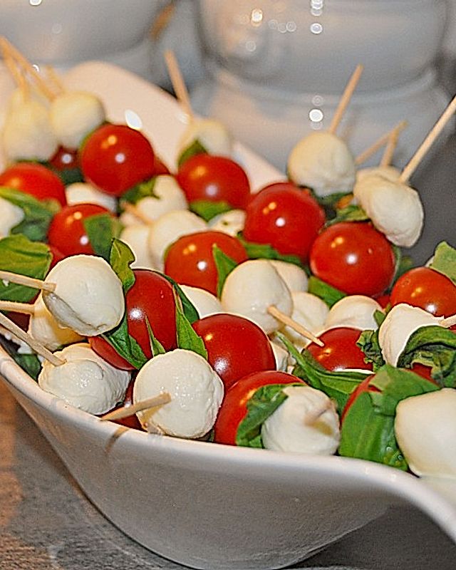 Tomate-Mozzarella-Sticks