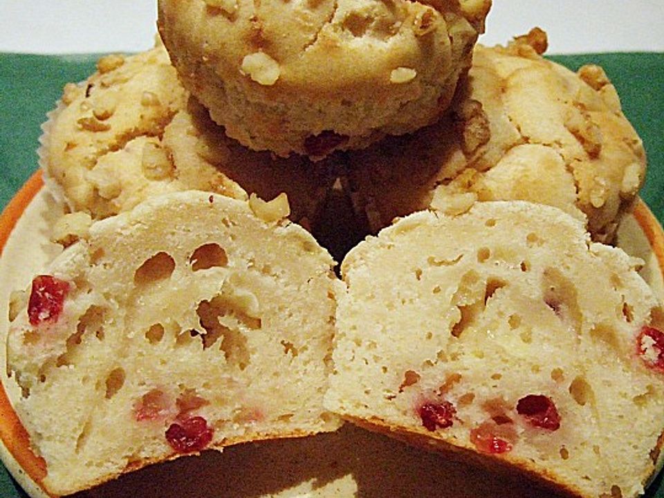 Preiselbeer - Camembert - Muffins von Cappuccino | Chefkoch