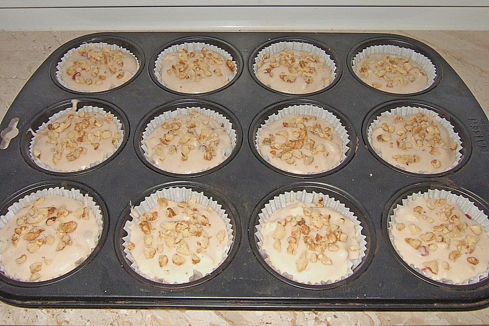 Preiselbeer - Camembert - Muffins