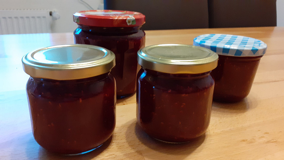 Erdbeer-Sekt-Marmelade von Mic