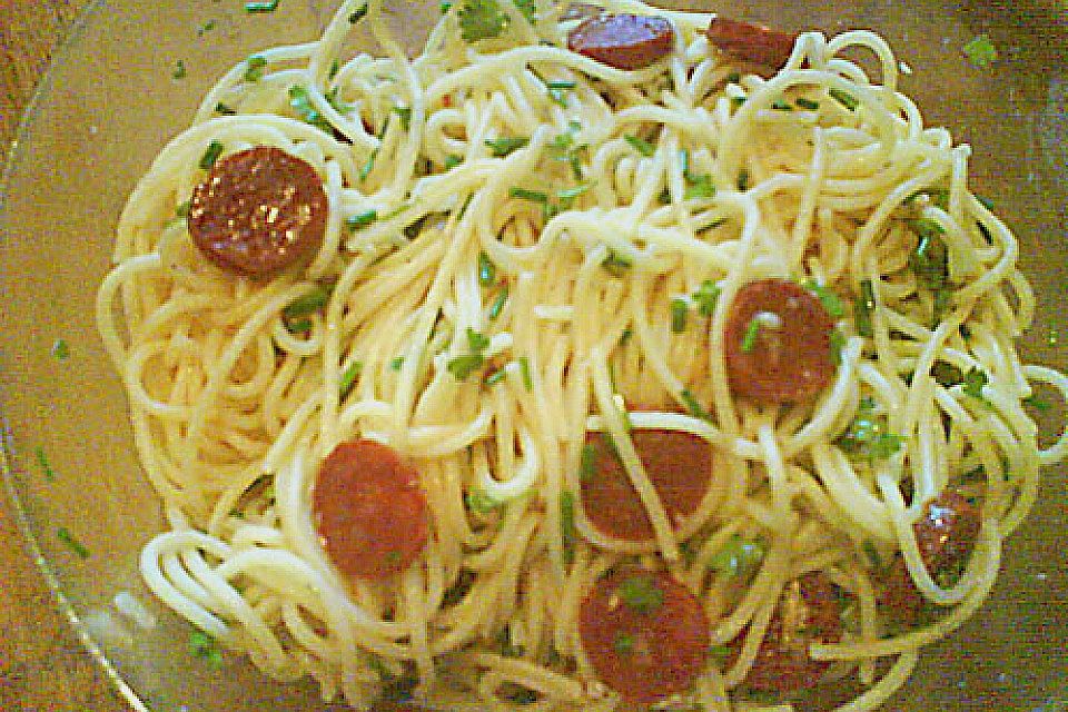 Spaghetti aglio á la Simone