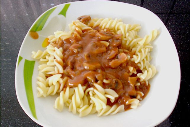 Pasta mit Champignonsauce von Nora_87| Chefkoch