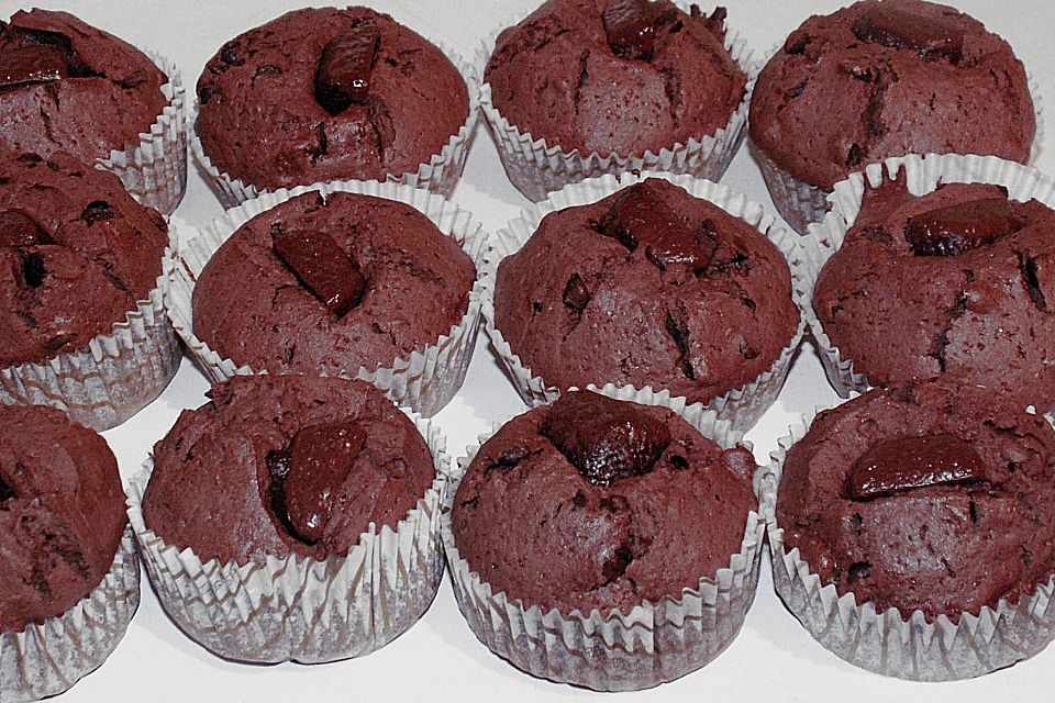 Superschokoladige - Schogetten - Muffins