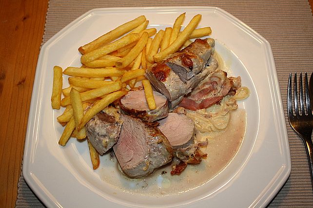 Überbackenes Schweinefilet Mit Senf - Sahnekruste Von Gesy| Chefkoch